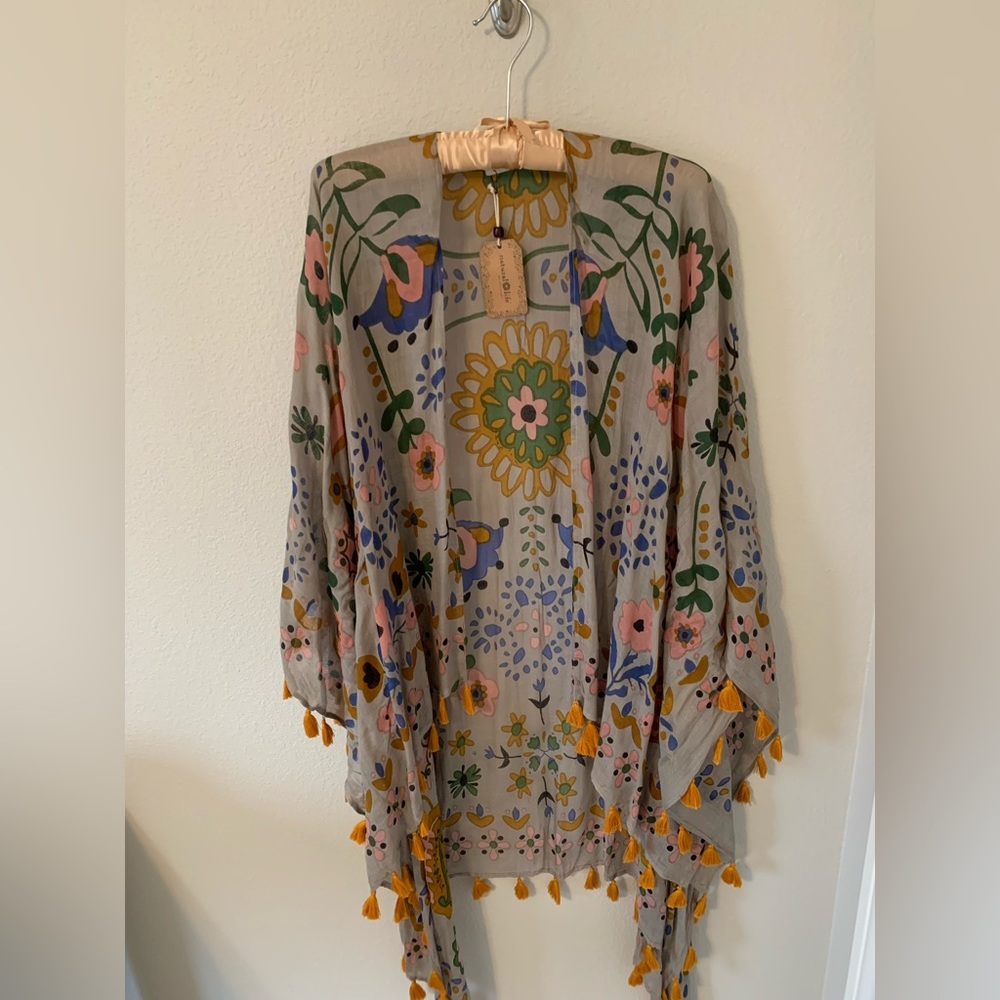 NATURAL LIFE Floral Swim Coverup - Multicolor
